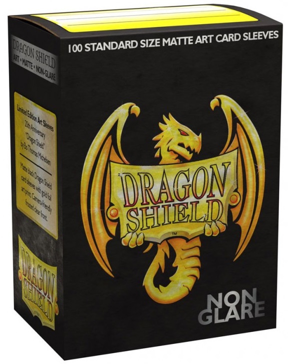 Dragon Shield NON-GLARE Matte Standard-Size Sleeves - Anniversary Art - 100ct
